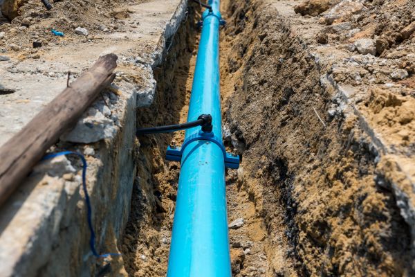 Water Main Installation in Springfield