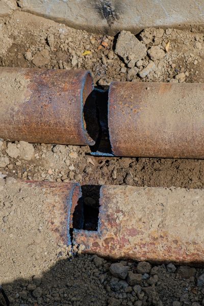Corroded Pipe Repair in Springfield