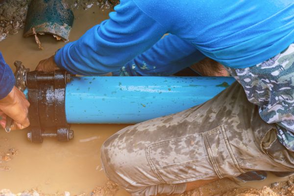 Underground Water Line Repair in Springfield